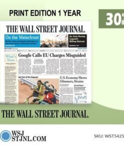 Wall Street Journal Print Edition Subscription for 1 Year