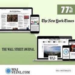 Wall St Journal and New York Times Digital Subscription for $199