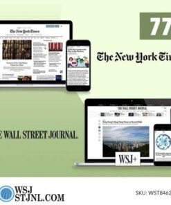 Wall St Journal and New York Times Digital Subscription for $199
