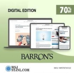 Barron's News Digital Subscription 2-Year for Only $159