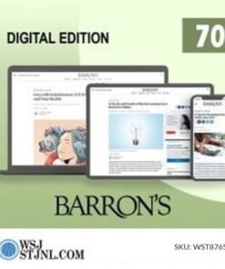 Barron's News Digital Subscription 2-Year for Only $159
