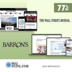 Barron's and WSJ Newspaper Digital Subscription for Only $199