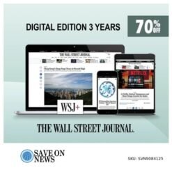 WSJ Digital Subscription for 3 Years at 70% Discount