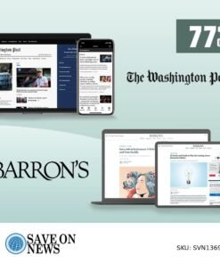 The WP and Barron’s Newspaper Subscription for 2 Years at 77% Off