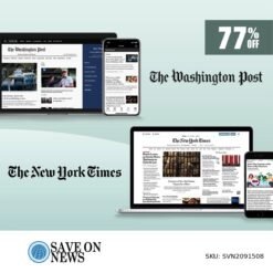 Washington Post and New York Times Subscription 2-Year
