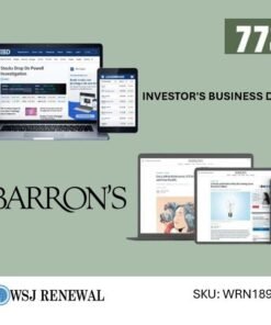 1-Year Digital Subscription Investor’s Business Daily and Barron’s | 77% OFF
