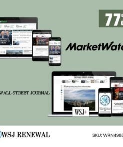 MarketWatch and The WSJ Digital Subscription (1-Year) | 77% OFF