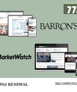 MarketWatch and Barron’s Digital Subscription (1-Year) | 77% OFF