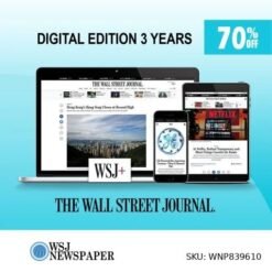 WSJ 3 Year Subscription Get it Now and Save 70% Off