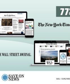 The WSJ and New York Times Digital Subscription 2-Year at 77% Off