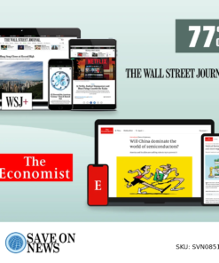Wall St Journal and The Economist Subscription for 2 Years