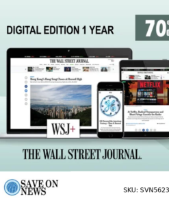 Wall St Journal Digital Subscription 1-Year for $129