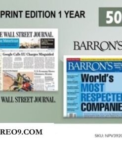 WSJ and Barron's Duo Package Subscription for 1 Year