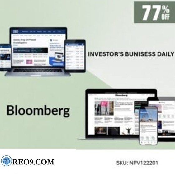 Investor’s Business Daily and Bloomberg Digital (1 Year) – 77% OFF