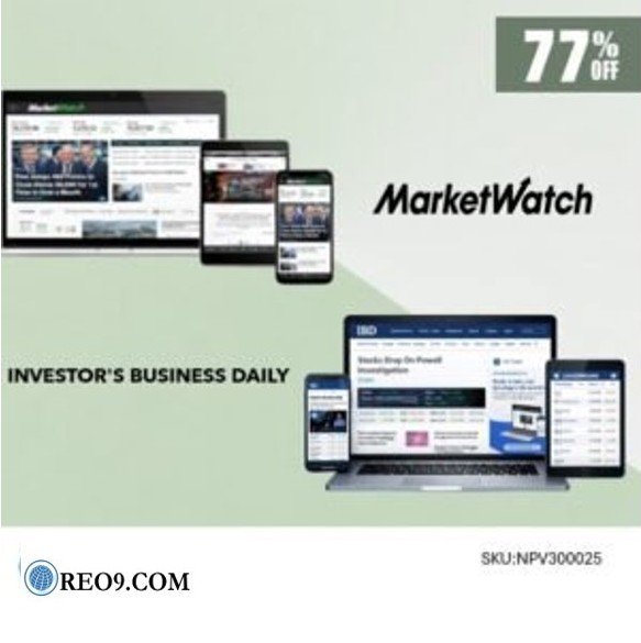 MarketWatch and Investor’s Business Daily (1 Year) – 77% OFF
