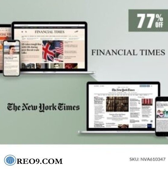 Financial Times and NY Times Digital Subscription 2-Year