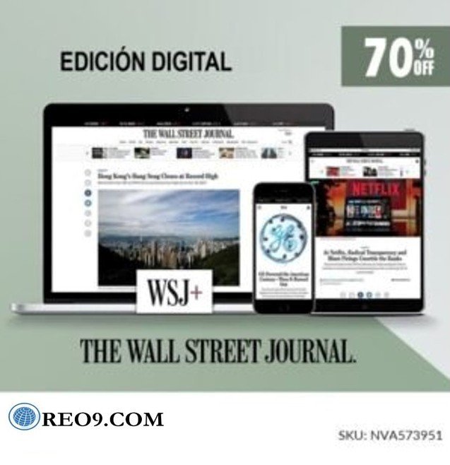 Suscripción a Wall Street Journal en español por 2 años