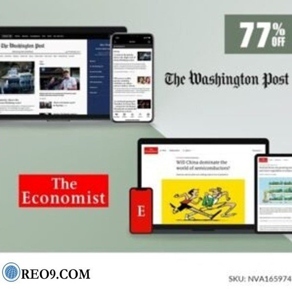 The Economist Newspaper and Washington Post Subscription for 2 Years